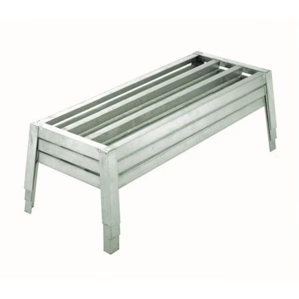 Prairie View DR2448-8 Nesting Dunnage Aluminum Racks; 8 x 23.25 x 47.25 in., Prairie View Industries, Mfr#: DR2448-8